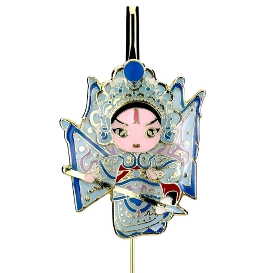 Zhangjiajie-Themed Beijing Opera Face Mask Bookmarks: Cultural Art Meets Natural Wonders – Perfect Travel Souvenir!