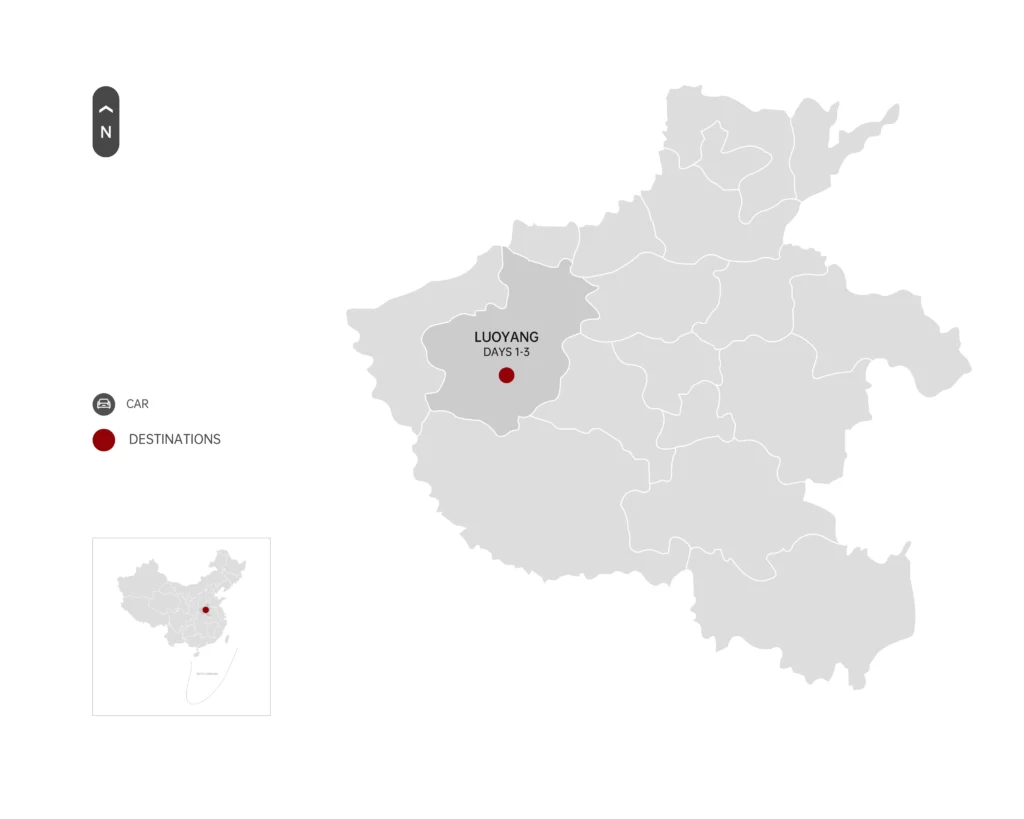 3-Day Luoyang – Dengfeng Tour
