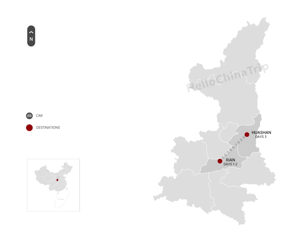 4-Day Mt Hua, Terracotta Warriors Museum Tour