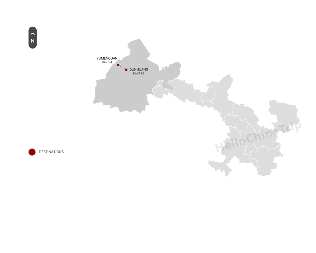 4 Days Dunhuang -Yumenguan Pass Tour
