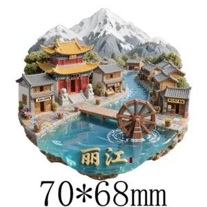 UNESCO Heritage Site Metal Decor