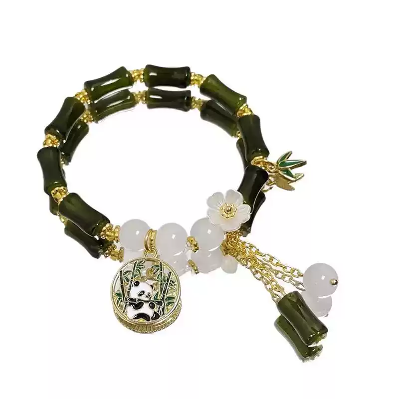 Panda Bead Bracelet – A Fusion of Chengdu-Chongqing Charm & Xi'an Cultural Elegance