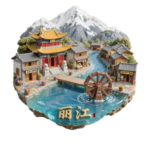 UNESCO Heritage Site Metal Decor